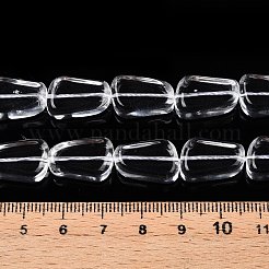 Transparent Glass Beads Strands&nbsp;GLAA-N001-48