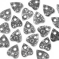 20Pcs 4 Styles Tibetan Style Alloy Pendants&nbsp;TIBEP-CJ0003-36