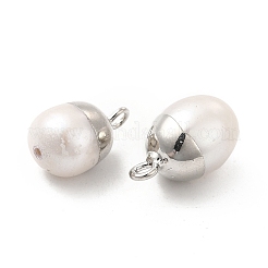 Natural Pearl Pendants&nbsp;PEAR-P004-45P