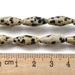 Natural Dalmatian Jasper Beads Strands&nbsp;G-A223-A08-01