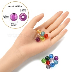 Transparent Acrylic Beads&nbsp;MACR-YW0002-72A