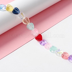 Transparent Glass Beads Strand&nbsp;GLAA-F112-03H