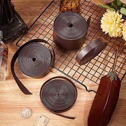 Soft Flat Imitation Leather Cord&nbsp;LC-WH0006-02A-02