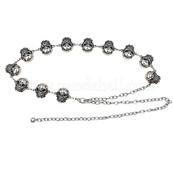 Halloween Alloy Skull Link Chain Waist Belly Chains for Women&nbsp;FS-WG87A63-01