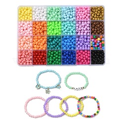 24 Colors Opaque Acrylic Beads&nbsp;MACR-YW0002-95