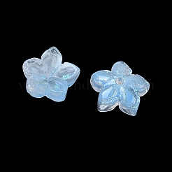 Dyed & Heated Glass Bead Caps&nbsp;X-GLAA-Z019-02L