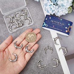 Tibetan Style Alloy Pendants&nbsp;FIND-SC0004-55
