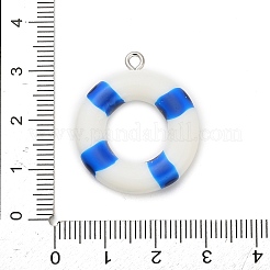 Opaque Resin Pendants&nbsp;RESI-A047-01B