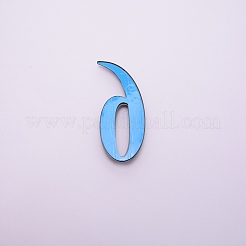 Plastic & PVC Number Sign Labels&nbsp;X-KY-WH0023-A06-03