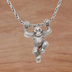 Vintage Alloy Animal Pendant Necklaces&nbsp;WG707AD-01