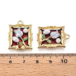 Alloy Enamel Pendants&nbsp;FIND-M060-09C-G01