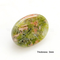 Mixed Gemstone Cabochons&nbsp;X-G-H1596-8x6x3mm-M
