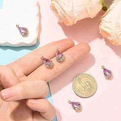 Transparent Glass Pendants&nbsp;GLAA-FZ0001-02I