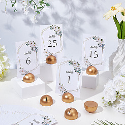 25Pcs Wood Name Card Clip&nbsp;AJEW-GO0005-15