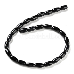 Natural Black Onyx Agate Beads Strands&nbsp;G-NH0019-C05-11