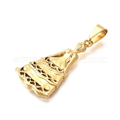 201 Stainless Steel Pendants&nbsp;STAS-Q344-01C-G