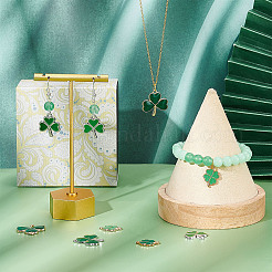 36Pcs 6 Style Alloy Enamel Pendants&nbsp;ENAM-SC0002-88