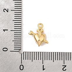 Brass Glass Pendants&nbsp;KK-P340-55G