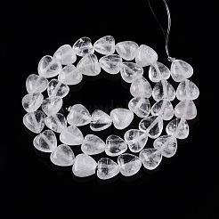 Natural Quartz Crystal Beads Strands&nbsp;G-R190-10mm-25