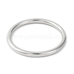 Plain 304 Stainless Steel Bangles for Women&nbsp;BJEW-B104-33B-P