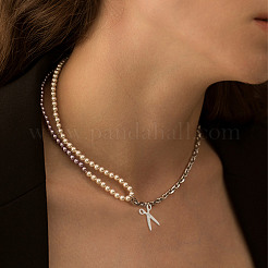 20Pcs 2 Colors 201 Stainless Steel Pendants&nbsp;STAS-DC0012-83
