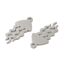 Non-Tarnish 304 Stainless Steel Pendants&nbsp;STAS-J042-19P