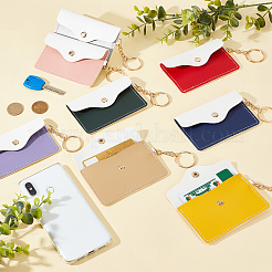 8Pcs 8 Colors Imitation Leather Wallets&nbsp;AJEW-WR0001-19
