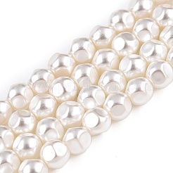 Transparent Spray Painted Glass Beads Strands&nbsp;GLAA-N001-27