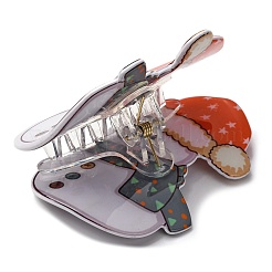 Christmas Claw Plastic Claw Hair Clips&nbsp;PHAR-K006-01C