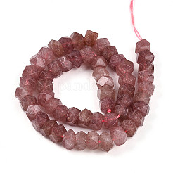 Natural Strawberry Quartz Beads Strands&nbsp;G-N347-09A-04
