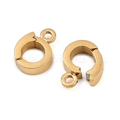 304 Stainless Steel Twister Clasps&nbsp;STAS-B095-04G-01