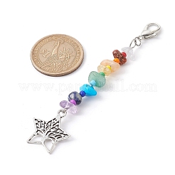 Tree of Life Tibetan Style Alloy Pendant Decorations&nbsp;HJEW-JM01667-03