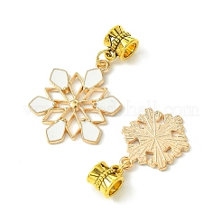 Christmas Alloy Enamel European Dangle Charms&nbsp;PALLOY-FS00013