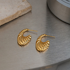 Geometric 304 Stainless Steel Stud Earrings for Women&nbsp;YH9196