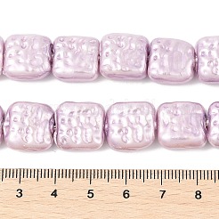 Electroplated Porcelain Beads Strands&nbsp;BSHE-Z007-01A