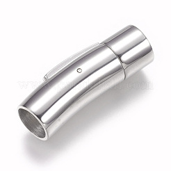 Tarnish Resistant 304 Stainless Steel Bayonet Clasps&nbsp;STAS-A035A-7.5P