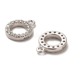 Rhodium Plated 925 Sterling Silver Pendant&nbsp;STER-H110-14P