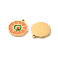Ion Plating(IP) 304 Stainless Steel Charms&nbsp;STAS-M102-33G