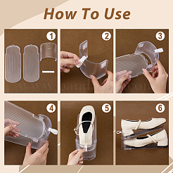 Adjustable Plastic Shoe Racks&nbsp;ODIS-WH0099-170