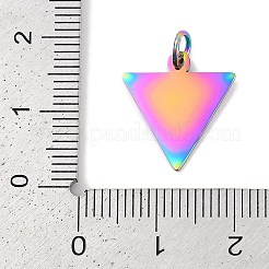 Ion Plating(IP) 304 Stainless Steel Pendants&nbsp;STAS-I311-22RC