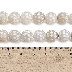 Tibetan Style dZi Beads Strands&nbsp;GG-NH0001-A04-10MM