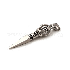 304 Stainless Steel Big Pendants&nbsp;STAS-H385-02AS