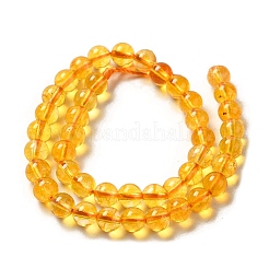 Natural Quartz Crystal Beads Strands&nbsp;G-C076-6mm-6