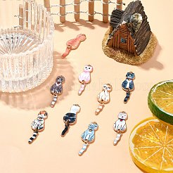 18Pcs 9 Colors Alloy Pendants&nbsp;FIND-CJ0002-11