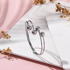 304 Stainless Steel Bangles for Women&nbsp;STAS-Z114-11P
