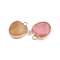 Natural & Synthetic Mixed Stone Faceted Pendants&nbsp;KK-N254-179G
