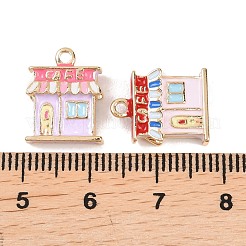 Alloy Enamel Pendants&nbsp;ENAM-A012-14G