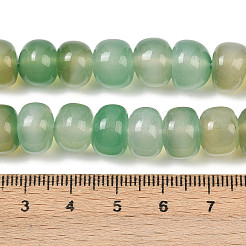 Natural Green Onyx Agate Beads Strands&nbsp;G-C258-02