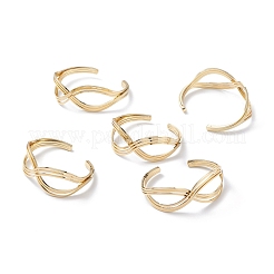 Brass Cuff Bangle&nbsp;X-BJEW-P168-D02
