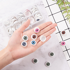 Craft Plastic Doll Eyes&nbsp;DIY-PH0023-96